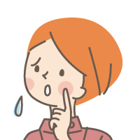 困り顔