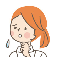困り顔