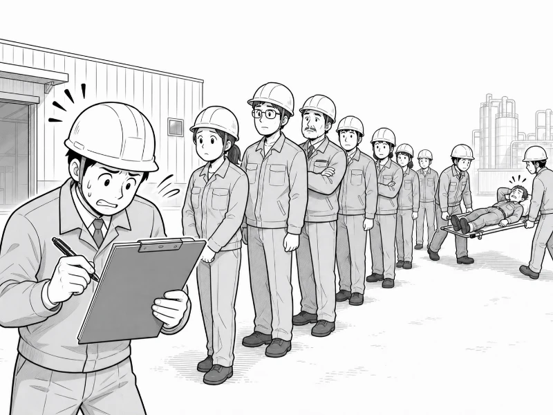 災害時の避難点呼・安否確認に時間がかかる