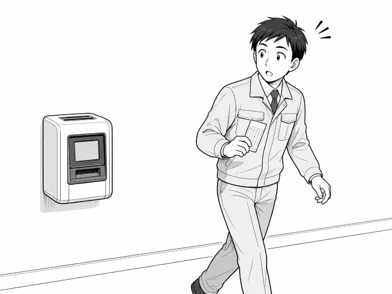 記録ミス・打刻忘れ・入力漏れ