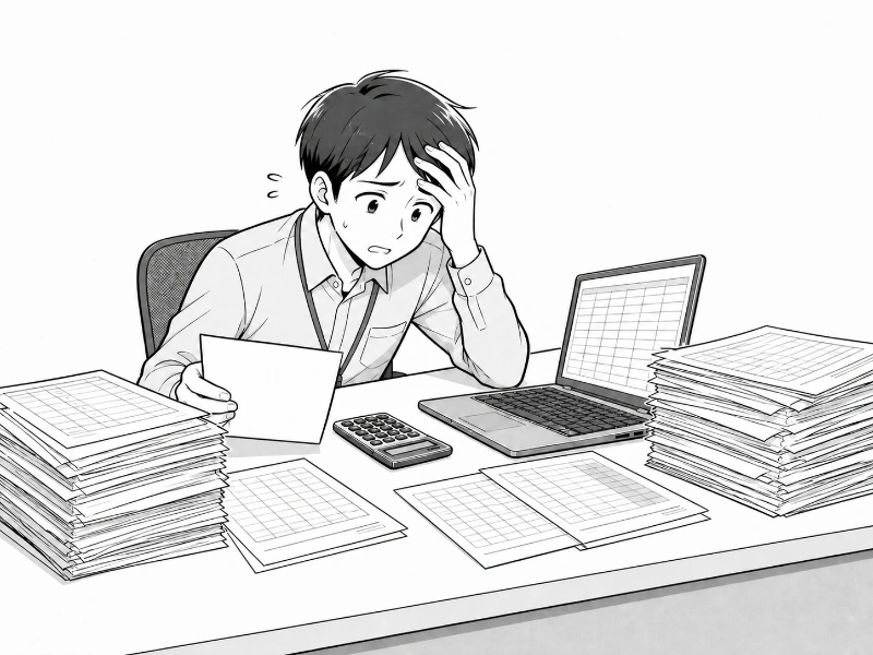 集計・分析作業が大きな負担