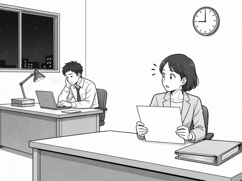 長時間労働の把握が難しい